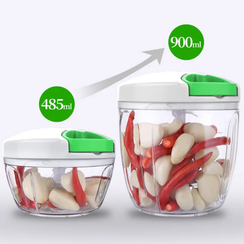 Нержавеющая сталь пресс для чеснока с вытяжной веревкой перемешать давилка чеснока Ручной пресс для чеснока бытовой кухонный инструмент