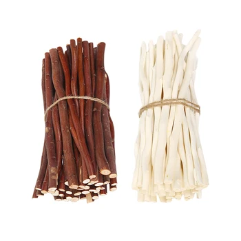 

50Pcs Wood Branch Sticks Bulk Driftwood Wooden Pieces Wedding Wood Crafts