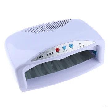 

54W UV Nail Lamp - Quick Drying UV Gel Nail Polish With 3 Timer Setting, Fits 2 Hands or Feet at the Same Time