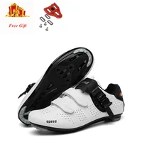 2021 Professional Cycling Sport Shoes Outdoor Road Riding Bike Sneakers Men Lightweight MTB Bicycle Self-Locking Cleat Shoes