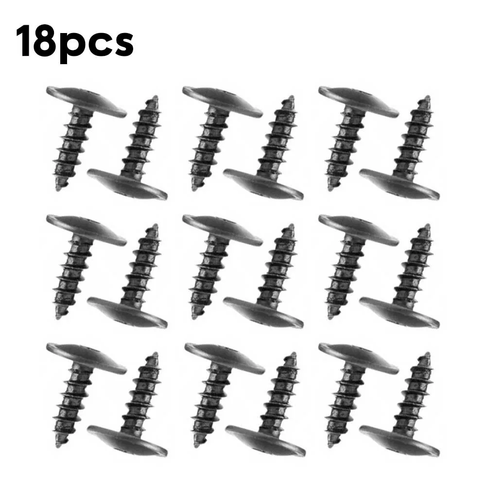 18PCs New Fender Liner Splash Guard Screws For Golf Passat Jett Phaeton Beetle And A4 A6 Lining Pointed Decorative Nails | Автомобили и
