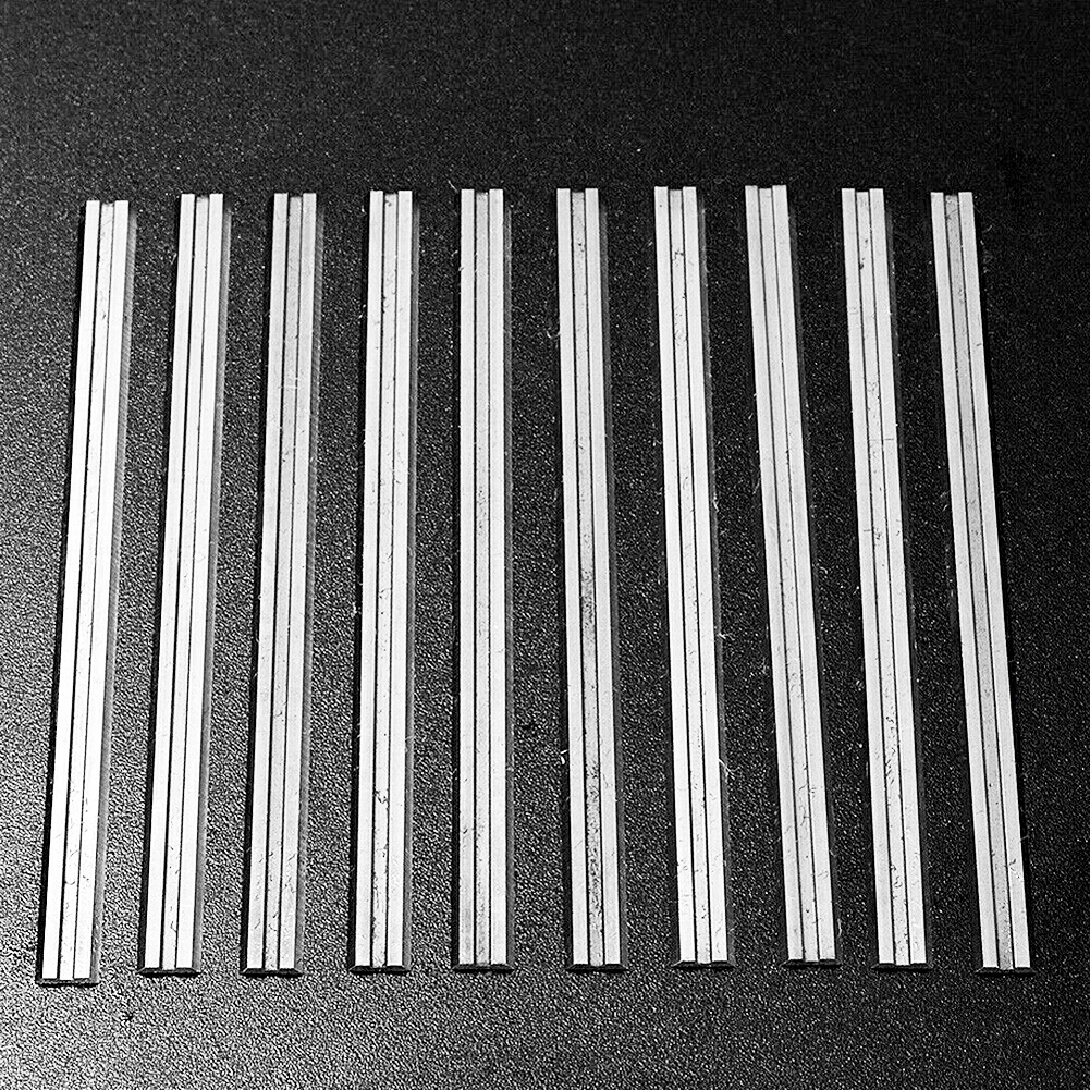 FOXBC 82mm hojas para cepilladora de madera para Dewalt DW677 DW678K DW678EK madera Accesorios de herramientas eléctricas de 3-1/4 10 Uds DT3905