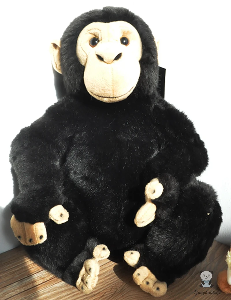 Rare Large Dolls Real Life Chimpanzee Toys Plush Stuffed Model Soft Children'S Birthday Gift Favorites Stores | Игрушки и хобби