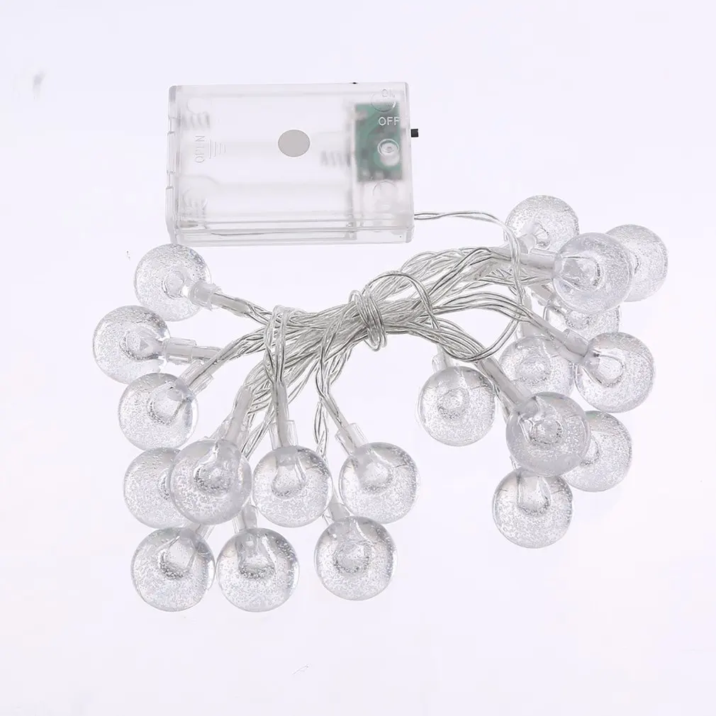 

30 LED Crystal Ball Solar Powered Most Popular Globe Fairy Lights for Outdoor Garden Christmas Decoration for Outdoor Sale