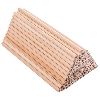 

Wood Pencil HB Black Hexagonal Non-Toxic Standard Pencil Cute Stationery Office School Supplies