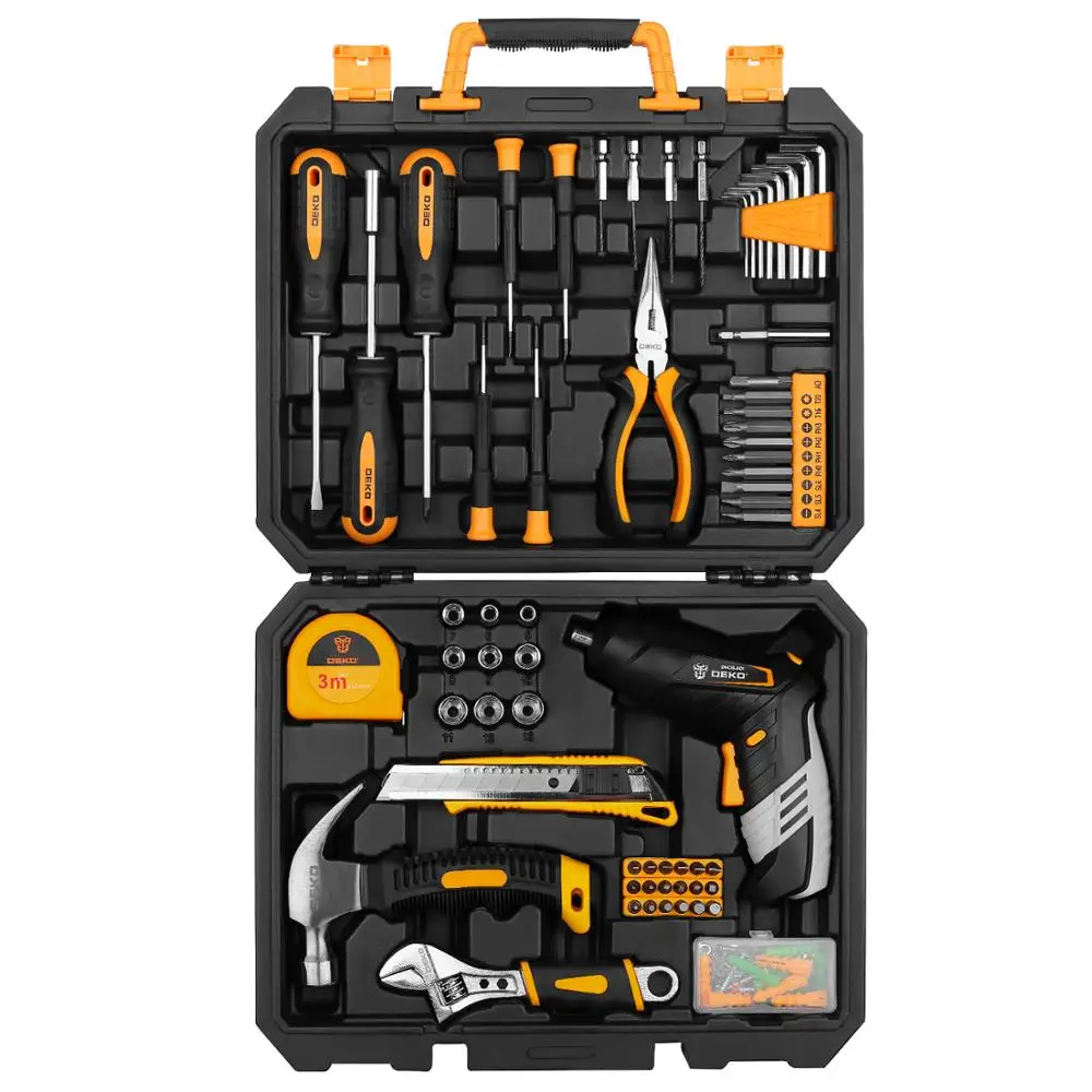 £34.90 Deko 113 Pcs Professional Car Repair Tool Set Auto Ratchet