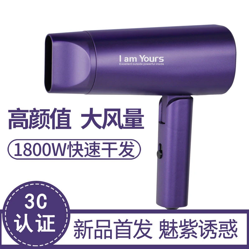 

220V Professional Portable Mini Hair Dryer 1800W For Hair Blow Dryer Styling Tools Hot/Cold Air Blow Dryer 5 Gear Adjustment