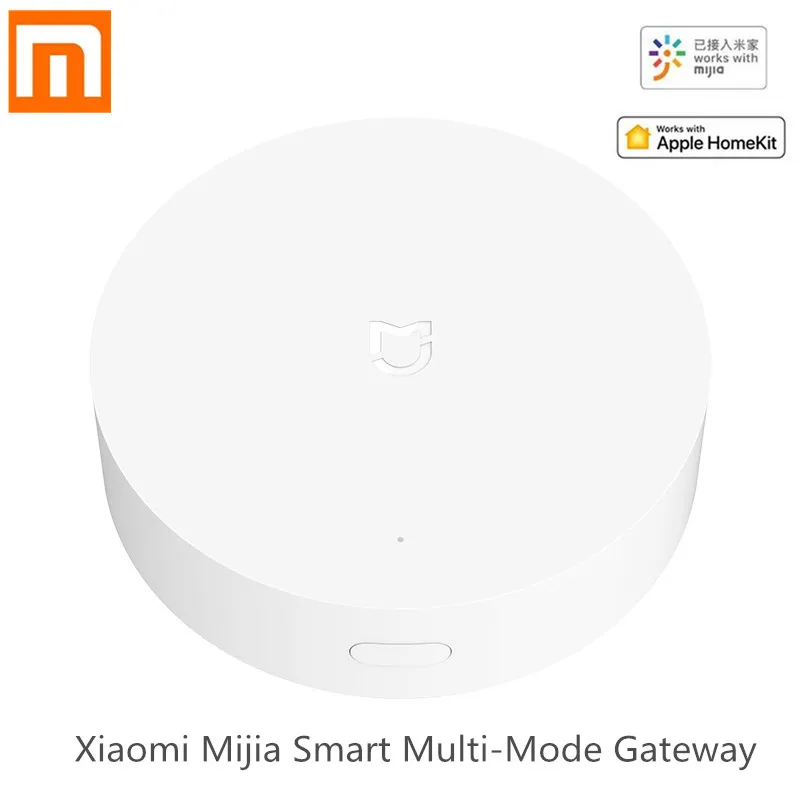 Xiaomi Mijia Multi-Model Gateway ZigBee WIFI Bluetooth Mesh Hub Smart Linkage Devices Work With Mi Home APP Apple Homekit