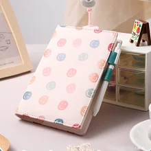 

Kawaii Diary B6 Notebook and Journal Spiral Sketchbook Notepad Smile Agenda Planner School Stationery Note Book Organizer Cute