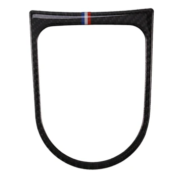 

New Carbon Fiber Car Gear Shift Panel Frame Cover Trim for Ford Mustang 2015-2017