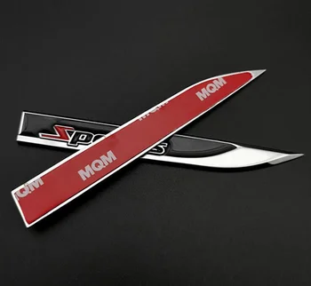 

For Subaru legacy outback forester levorg inpreza Infiniti Car decoration metal sticker leaf plate sticker blade side sticker