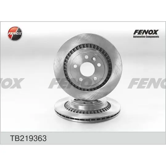 Диск тормозной VOLVO XC60 08- задний FENOX TB219363
