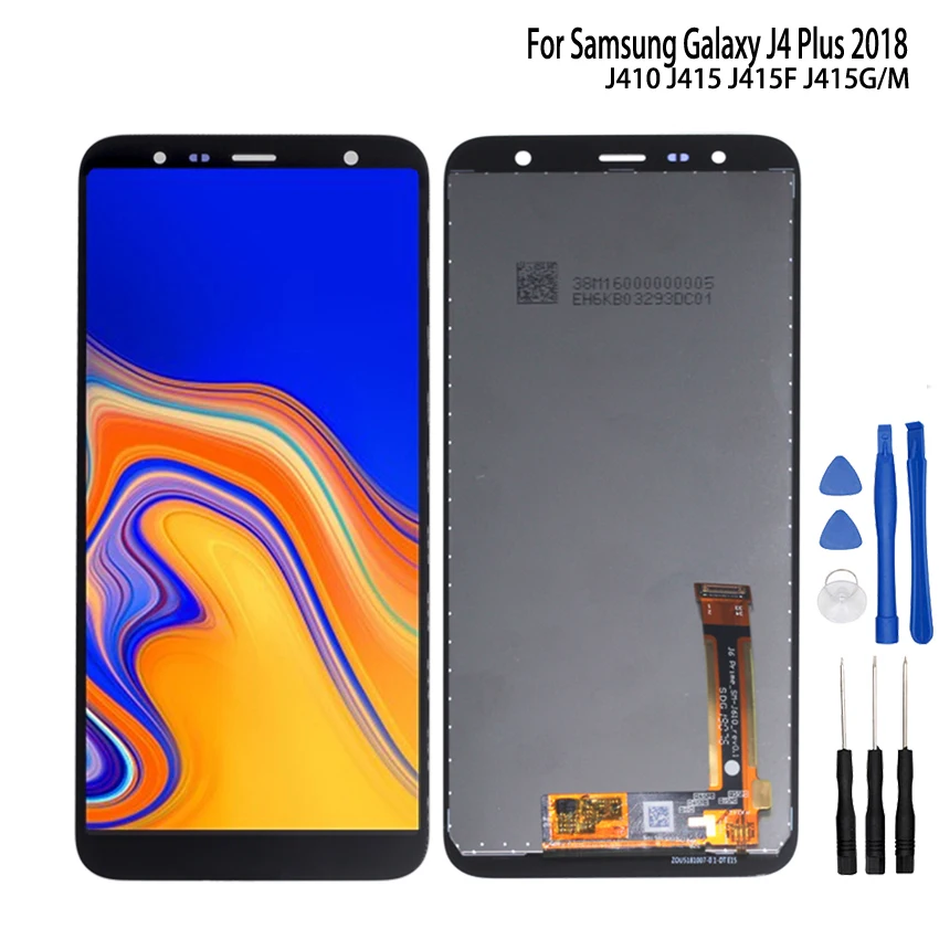 Оригинальный ЖК дисплей для Samsung Galaxy J4 Plus 2018 J415 J415F J415FN J415G экран с сенсорным