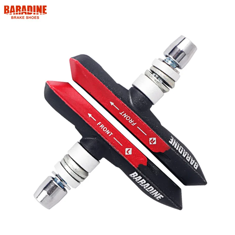

Yongjie Double Color Brake Block Bicycle Brake Pad Not Changing Mountain Bike Brake Rubber Block Bicycle Fittings
