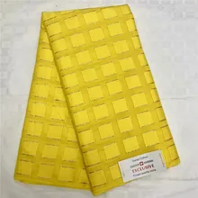 Высокое качество швейцарские кружева африканская кружевная ткань в африканском стиле; швейцарская хлопчатобумажная вышитая золотая нить ткань для вечерние платье 14L03