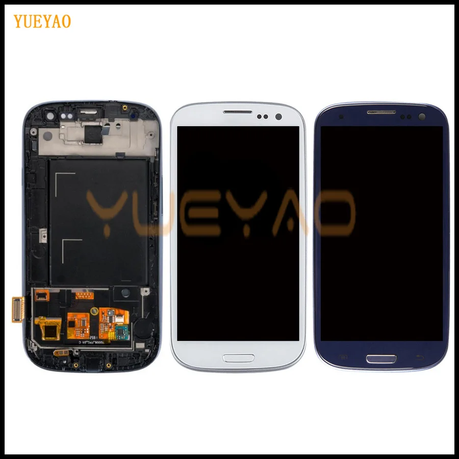 

i9300 LCD For SAMSUNG Galaxy S3 i9300i Display Screen with Frame Replacement For SAMSUNG Galaxy S3 LCD i9301 i9308i i9301i