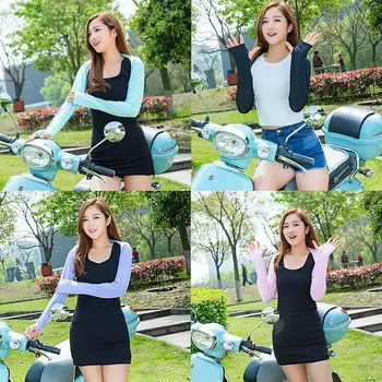 

Summer Sun Protection Uv Protection Shawl Sleeve Fashion Multicolor Riding Sleeve Outdoor Shawl C7L1