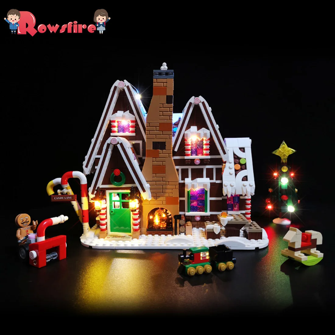 

USB Powered LED Lighting Kit For Christmas Gingerbread House 10267(Just Include The Light)