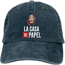 

La Casa De Papel Adult Cowboy Hat Baseball Cap Adjustable Athletic Customized Awesome Hat