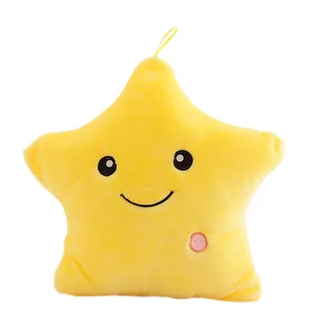 

Colorful Luminous Stars LED Light Pillow Plush Pillow Cushion Kids Toys Party Birthday Gift -30