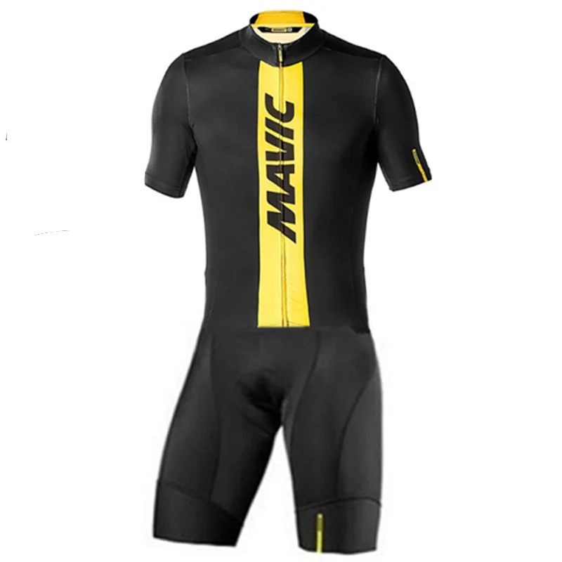 2019 MAVIC Новая Летняя мужская одежда для велоспорта облегающий Костюм Mtb боди Ropa
