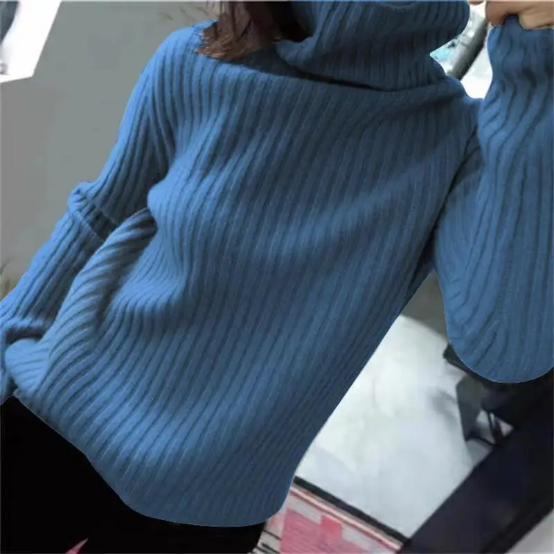 

new size sweater women christmas sweater turtleneck pullover women knitted sweater cashmere sweater women winter clothes women
