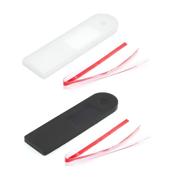 

2 Pcs Universal for Xiaomi Mijia M365 Scooter Dashboard Circuit Board Silicone Cover Protect Case (White & Black)
