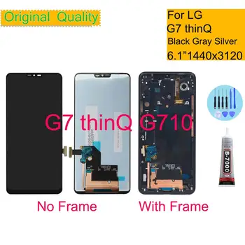 

100% Original LCD For LG G7 thinQ LCD Display Touch Screen Assembly Digitizer For LG G7 LCD Display G710 G710EM G710PM G710VMP