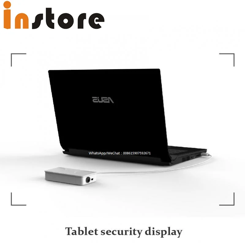 Laptop Security Solutions 4 Ports Alarm Host With USB-USB Cable For Macbook PC