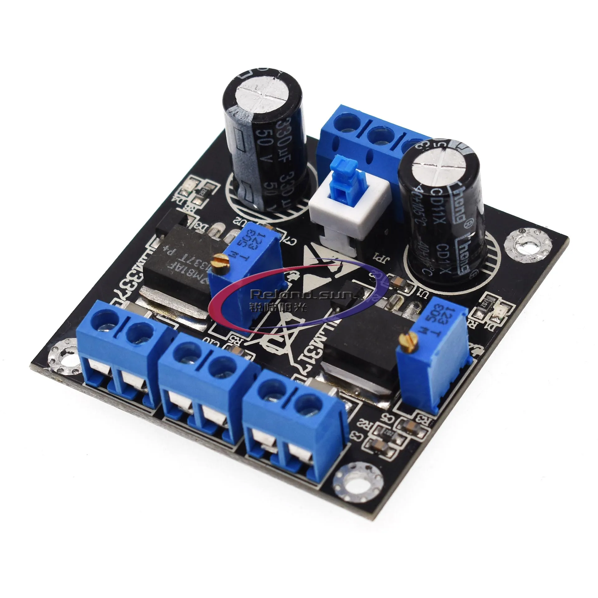 LM317 + LM337/регулируемая плата питания с двойным отрицательным питанием/электронный