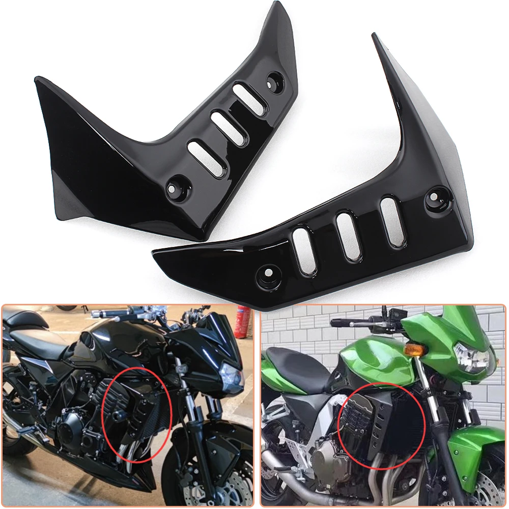 de carenado para motocicleta, lateral para radiador, accesorios para kawaski Z750, 2004, 2006|Cubiertas y molduras ornamentales| - AliExpress