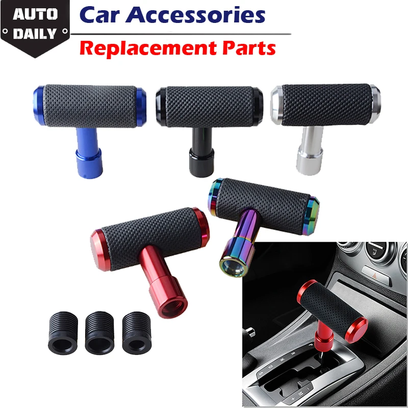 Aluminium Alloy Gear Shift Knob Aircraft Joystick Shift Lever Handle