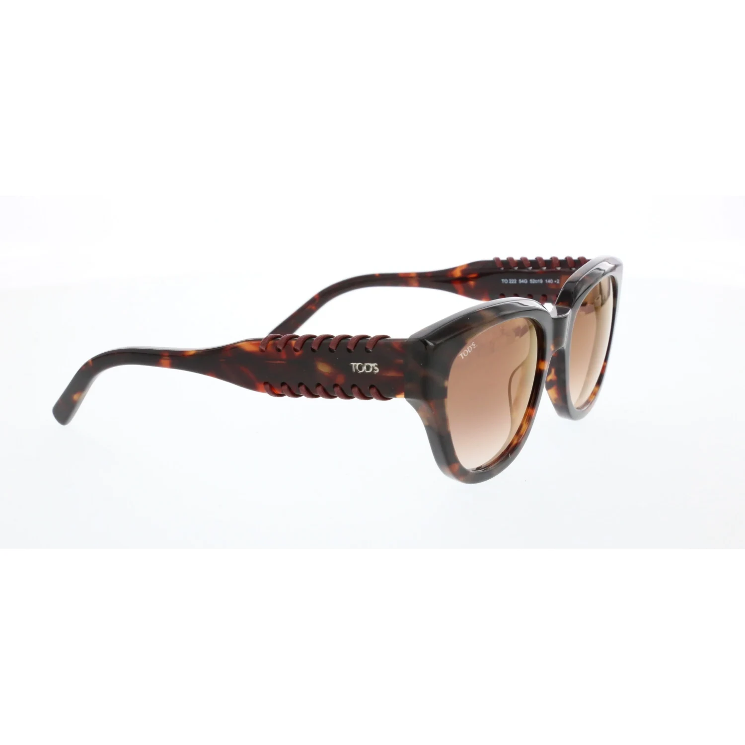 

Women's sunglasses to 0222 54g bone Brown organic square square 52-19-140 tods