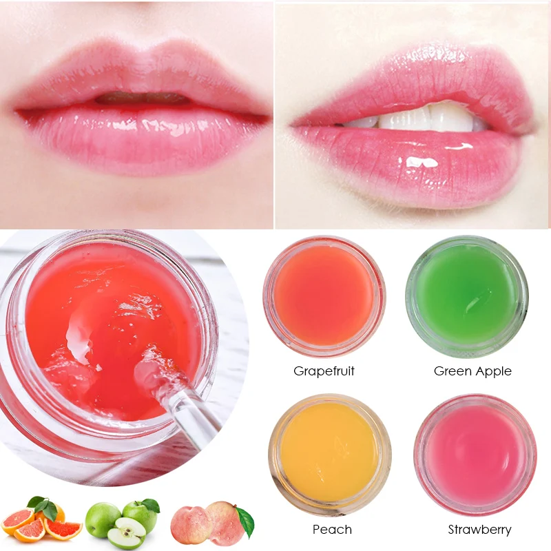 

Lip Sleeping Mask Night Sleep Maintenance Jelly Colorless Anti-Cracking Lip Balm Pink Lips Cream Nourish Protect Lips Care 3G