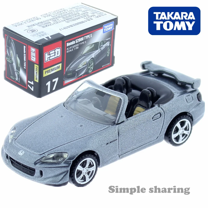 Takara Tomy Tomica Premium NO. 17 Honda S2000 Тип S 1:58 весы авто спортивные двигатели автомобиля литья