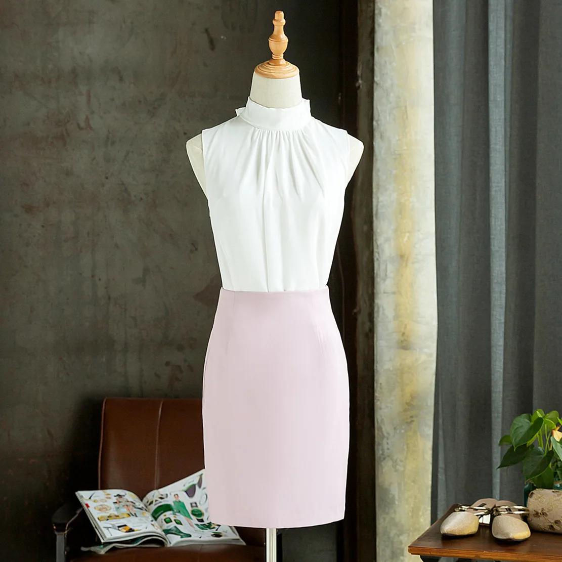 

2019 Summer Wear New Style Elegant Commuting Ladies' Ol Slim Fit Slimming Skirt