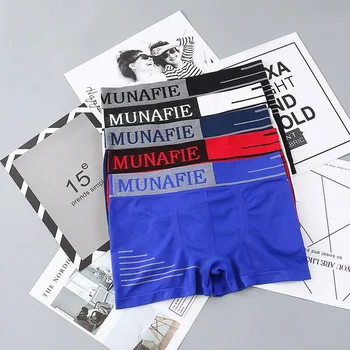 

New Boxer Men Underwear seamless Men trunk boxer Male Underwear Men Sport Boxershorts cueca masculina boxer Men underpants