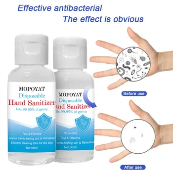 

30ML/50ML Portable Household Cleaning Dvanced Gentle Hydration Hand Sanitizer Soothing Gel Sterilizing Hand Sanitizer