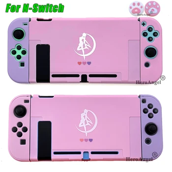 

NS Switch Joy Con Protective Cover Case Colorful Cute PC Hard Cover Back Shell For Nintendo Switch NS Game Console Accessories