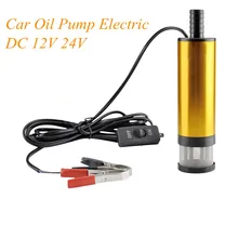 Portable Mini 12V DC Electric Submersible Diesel Oil Water Pump Multifunctional Electric Water Pump 12L/min Fuel Transfer Pump