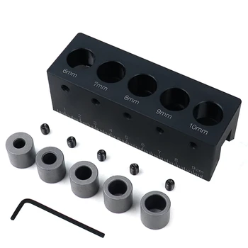 

Straight Positioner Angle Guide Pocket Woodworking Aluminum Alloy Black
