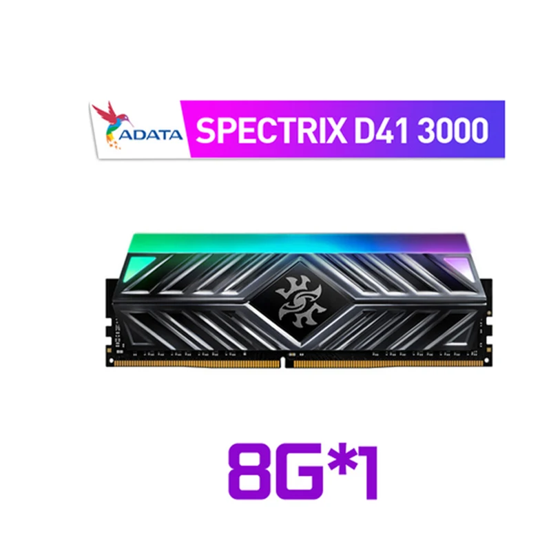 

ADATA XPG D41 New PC Desktop Memory RAM Memoria Module 8GB DDR4 1.2V 3000MHz for DDR4 Motherboards