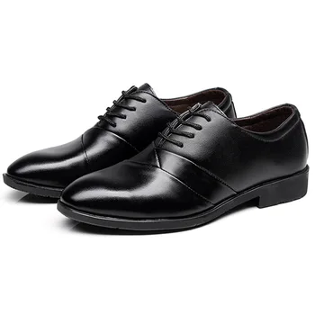 

Black Dress Wedding Shoes Men Formal Italian Patent Leather Shoes for Men Coiffeur Elegant Shoes Men Classic Zapatos Hombre Bona
