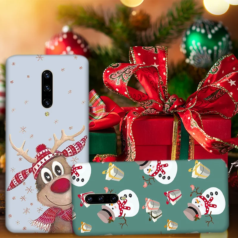Cute Cartoon Christmas Santa silicone case for xiaomi redmi note 8 note8 pro 8t note 9 pro 5g 9s redmi 10x 8 8a 7a 9 cover