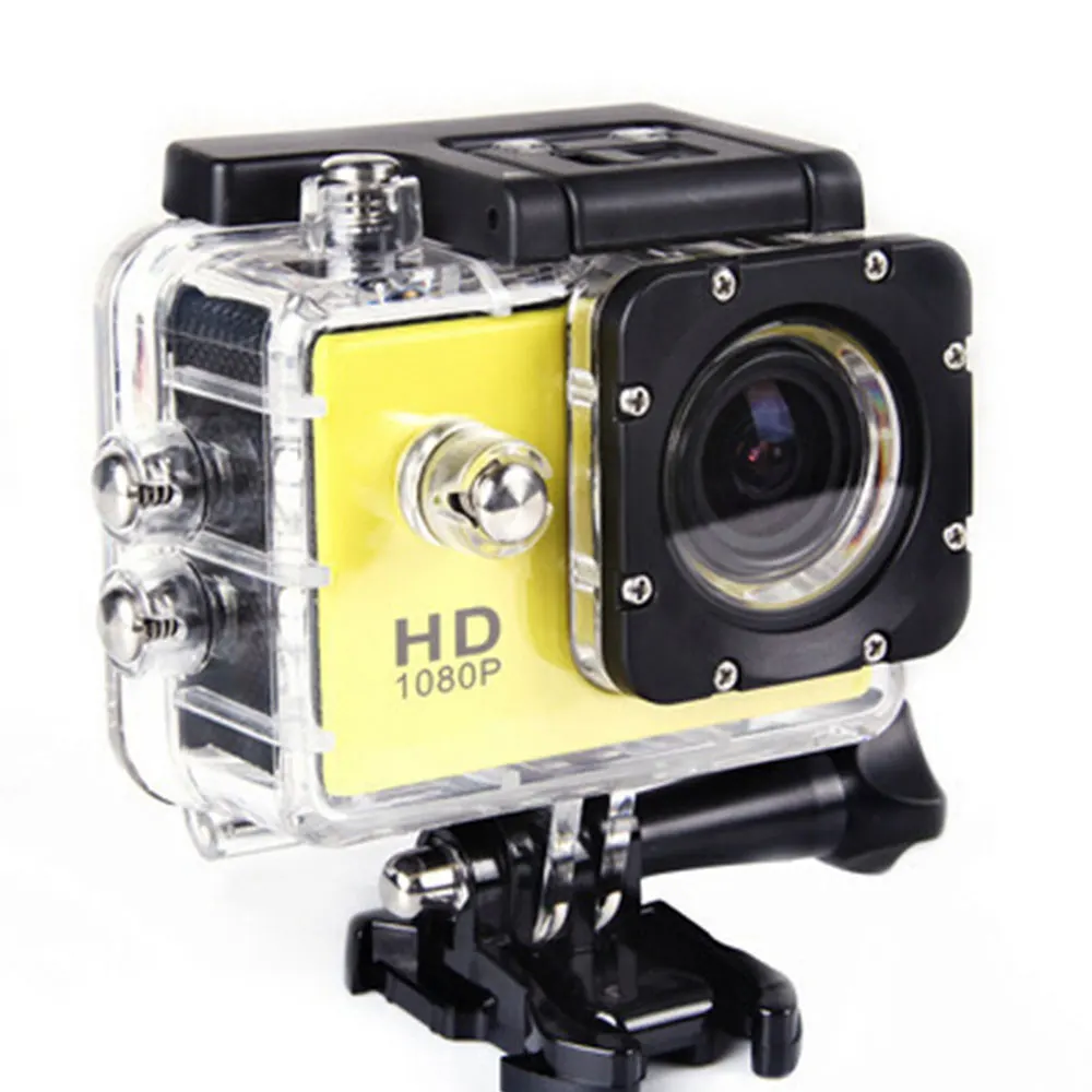 HD 1080P Спорт DV HD Водонепроницаемый спортивные Камера экшн Камера 2 дюймов ЖК-дисплей DisplayDigital видео Камера COMS Сенсор для плавания - Цвет: 3