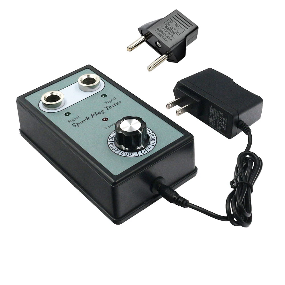 Spark Plug Tester 12V In-Line Wire Ignition Plug Analyzer Spark Tester Pen Test Car Engine Auto Diagnostic Tool spark plug tester