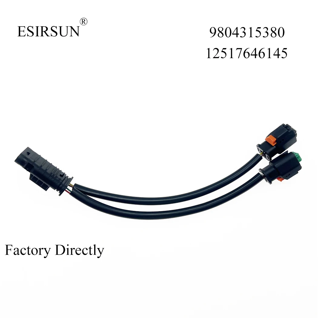 

ESIRSUN Transmission Wiring Harness Connector For Peugeot 207 308 Citroen C4 C5 MINI Temperature Sensor 9804315380 12517646145