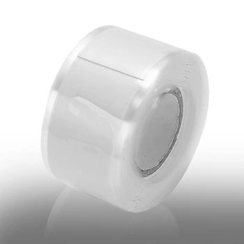 

Fusing Self-Welding Silicone Tape Paper Strong Ultra-thin High-Adhesive Tape Traceless Cotton White Tape 1 Roll 3m (25mm Wide)