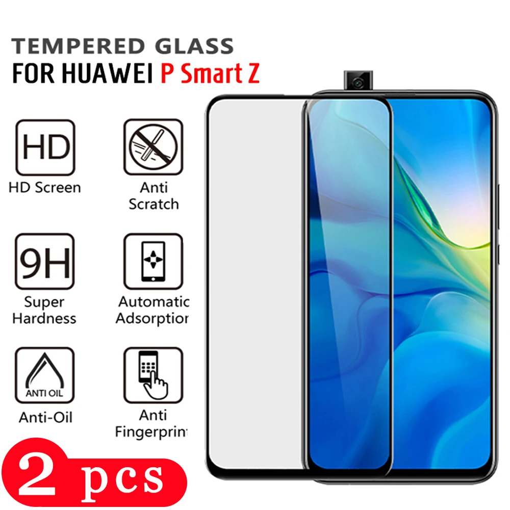 2 шт. 9H для huawei p smart Z pro закаленное стекло plus 2019 2018 защитная пленка защита экрана