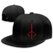 Бейсбольная кепка USHYDDB Bloodborne Hunter Symbol LogoPopular в стиле хип-хоп для всех черная